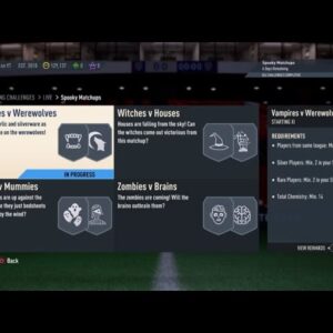 FIFA 23 SBC - SPOOKY MATCHUPS - VAMPIRES V WEREWOLVES - CHEAP SOLUTION [NO POSITION MODIFIER]