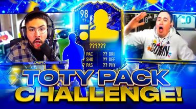 OMG 98 TOTY! TEAM OF THE YEAR PACK CHALLENGE VS PIEFACE23! FIFA 22