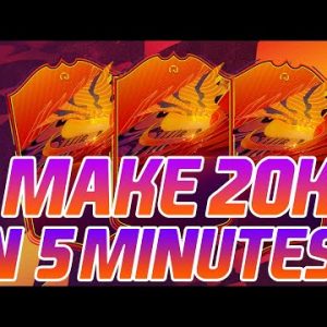 OMG! MAKE 20K EVERY 5 MINUTES !! (FIFA 22 BEST SNIPING FILTERS)