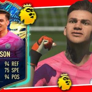 TOTS EDERSON REVIEW! 94 TOTS EDERSON PLAYER REVIEW - FIFA 21 ULTIMATE TEAM