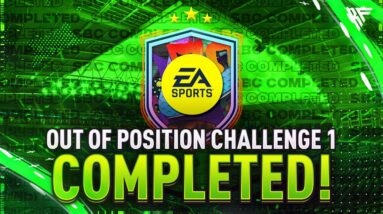 Out Of Position Challenge 1 SBC Completed - Tips & Cheap Method - Fifa 23