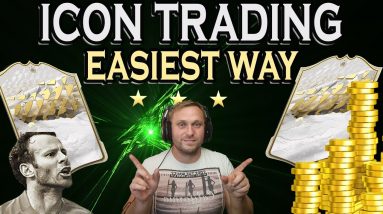 HOW TO DO ICON TRADING THE EASIEST WAY FIFA 22 | INSANE METHOD | EASY COINS