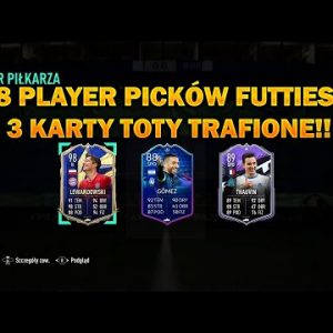8 PLAYER PICKÓW FUTTIES! 3 KARTY TOTY TRAFIONE!! LEWY 98! - FIFA 21 ULTIMATE TEAM [#117]