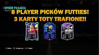 8 PLAYER PICKÓW FUTTIES! 3 KARTY TOTY TRAFIONE!! LEWY 98! - FIFA 21 ULTIMATE TEAM [#117]