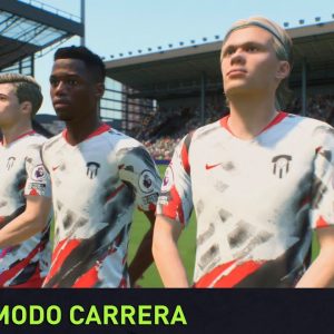 GAMEPLAY DE FIFA 22. MODO CARRERA: Personalización, fichajes y primer partido