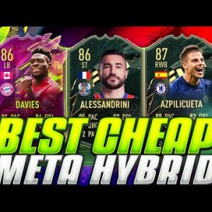 FIFA 22 | MOST OVERPOWERED BEST POSSIBLE CHEAP 50K/100K/250K HYBRID EVER!✅ | FUT 22 SQUAD BUILDER