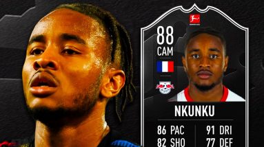 ANOTHER CARD! 🔥 88 POTM NKUNKU PLAYER REVIEW - FIFA 22 ULTIMATE TEAM