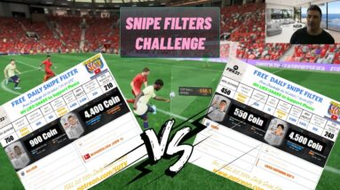 SNIPE FILTER CHALLENGE #4 🔥//Silver Objective JUMBO RARE PACK // #fifa23 RTG