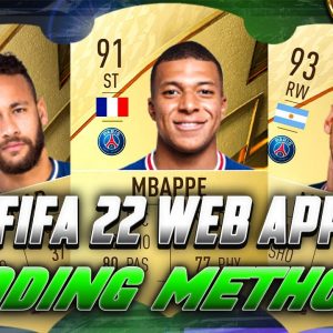 HOW TO TRADE ON THE FIFA 22 WEB APP! BEST TRADING METHODS! FIFA 22 Ultimate Team