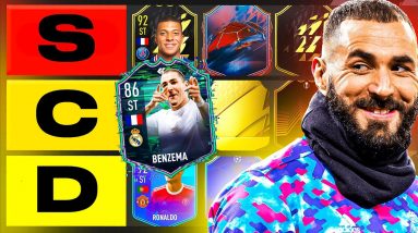 RANKING THE BEST ATTACKERS IN FIFA 22 ULTIMATE TEAM!! (Tier List)