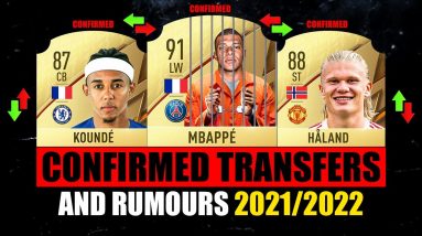 FIFA 22 | NEW CONFIRMED TRANSFERS & RUMOURS! 🤪🔥 ft. Kounde, Mbappe, Haaland… etc