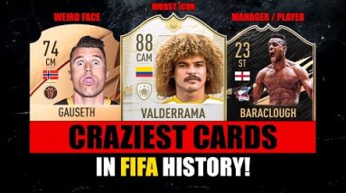 CRAZIEST CARDS IN FIFA HISTORY! 😵😱 FIFA 10 - FIFA 22