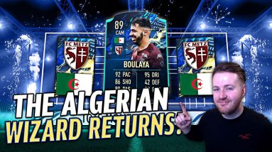 THE ALGERIAN WIZARD RETURNS! | 89 TOTS MOMENTS BOULAYA PLAYER REVIEW! | FIFA 21 Ultimate Team