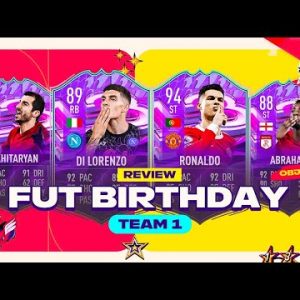 REVIEW FUT BIRTHDAY TEAM #1 FIFA 22 ITA