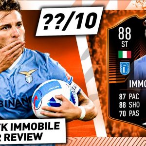 RTTK CIRO IMMOBILE PLAYER REVIEW | FIFA 22 ULTIMATE TEAM