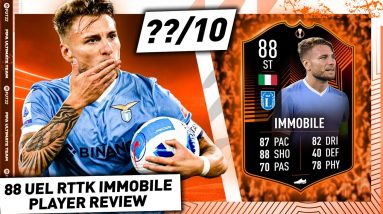 RTTK CIRO IMMOBILE PLAYER REVIEW | FIFA 22 ULTIMATE TEAM