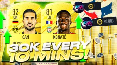 YES! MAKE 30K COINS EVERY 20 MINS RIGHT NOW (FIFA 23 BEST TRADING METHODS & SNIPING FILTERS)