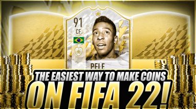 EASIEST WAY TO MAKE COINS ON FIFA 22! HOW TO MAKE 100K COINS NOW ON FIFA 22! BEST TRADING METHOD!