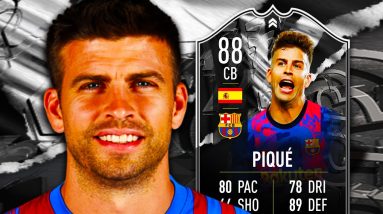 WORTH THE SBC? 🤔 88 SHOWDOWN PIQUE PLAYER REVIEW - FIFA 22 ULTIMATE TEAM