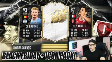 FIFA 22: MEIN ICON PACK 🔥🔥 XXL SIGNATURE SIGNINGS PACK OPENING 😱 FIFA 22 LIVE BLACK FRIDAY