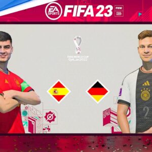 FIFA 23 - Spain Vs Germany -  FIFA World Cup 2022 Qatar | Group Stage | PS5™ [4K ] Gameplay
