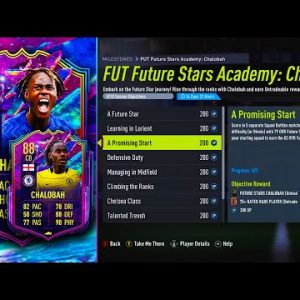 HOW TO COMPLETE  FUTURE STARS ACADEMY CHALOBAH OBJECTIVES FAST! ⭐ FIFA 22 ULTIMATE TEAM