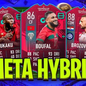 OVERPOWERED BEST POSSIBLE CHEAP 100K/150K/200K COIN META HYBRID (FIFA 23 SQUAD BUILDER)