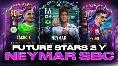 😱 FUTURE STARS 2 y NEYMAR FLASHBACK SBC!! 🤔 - FIFA 22 Analisis de Mercado