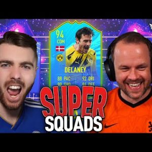 SUMMER STARS DELANEY SUPER SQUADS with @Chuffsters  FIFA 21 ULTIMATE TEAM #FIFA21