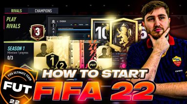 HOW TO START FIFA 22! SBC's, META STARTER PLAYERS + HOW TO EARN LOTS OF COINS EARLY!