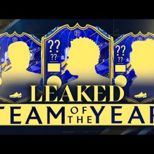 TEAM OF THE YEAR LEAKED ON FIFA 22 ULTIMATE TEAM