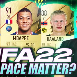 WILL PACE MATTER IN FIFA 22? Top 100 PLAYER RATINGS FOR FIFA 22 Ultimate Team Review!!