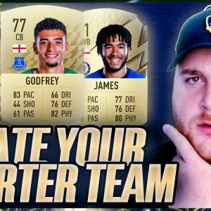 I RATE YOUR FIFA 22 STARTER TEAMS!! BUT IF YOU HAVE BEN GODFREY ITS A 10/10 #FIFA22 ULTIMATE TEAM