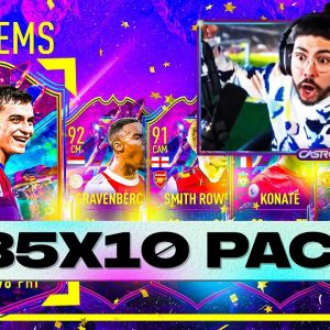 THE 85+ x 10 FUTURE STARS SWAP PACKS!! FIFA 22