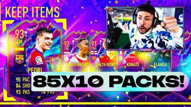 THE 85+ x 10 FUTURE STARS SWAP PACKS!! FIFA 22