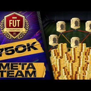 THE BEST FIFA 22 750K TEAM FOR FUT CHAMPS?! - FIFA 22 META TEAM