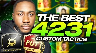 THE BEST META 4231 CUSTOM TACTICS ON FIFA 22! PRO CUSTOM TACTICS?