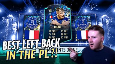 BEST LEFT-BACK IN THE PL?! | 90 TOTS MOMENTS LUCAS DIGNE PLAYER REVIEW! | FIFA 21 Ultimate Team