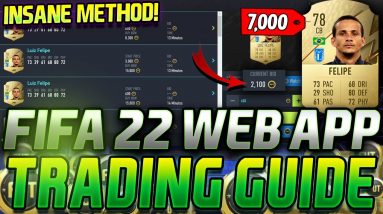 HOW TO TRADE ON THE WEB APP! BEST FIFA 22 WEB APP TRADING METHODS! FIFA 22 STARTER GUIDE!