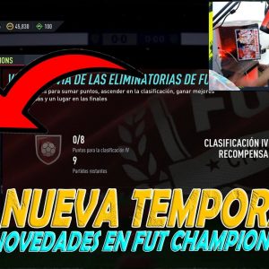 NUEVA TEMPORADA 2 y NUEVAS NOTICIAS PARA FUT CHAMPIONS |RECOMPENSAS DE FINAL DE TEMPORADA FIFA 22 UT