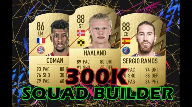 FIFA 22 - THE BEST POSSIBLE 300K HYBRID SQUAD IN ULTIMATE TEAM! 🔥💪 (COMAN, HAALAND & RAMOS) ⚽ FUT