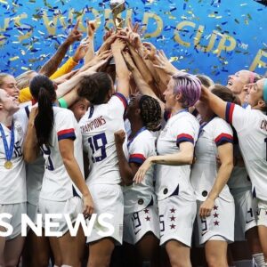U.S. women's soccer team aims for historic World Cup victory