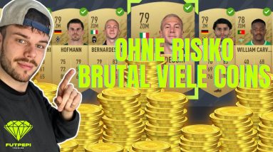 80K COINS AM TAG OHNE RISIKO!💰 LOW BUDGET TRADING🤑 BESTE FIFA 22 TRADING TIPPS✅  DEUTSCH