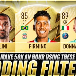 HOW TO MAKE 50K COINS AN HOUR ON FIFA 22! EASIEST WAY TO MAKE COINS ON FIFA 22! BEST TRADING METHOD!