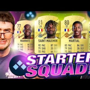 Using a FIFA 23 Starter Squad in FIFA 22