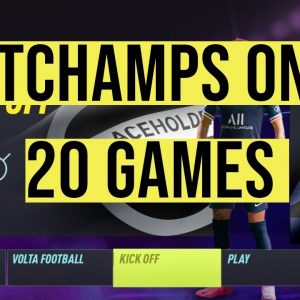 So FIFA 22 FUTCHAMPS / Weekend League is getting harder, how will 20 games effect you?