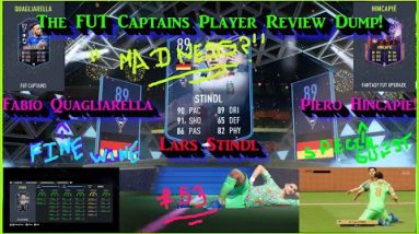 FUT Captains Player Review Dump! 89 Stindl! 92 Quagliarella! Plus 87 Hincapie! FIFA 22 RTG Ep 53!