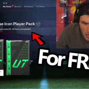 "Wait EA Gave a DOUBLE 90+ Icon Pack For FREE?!"