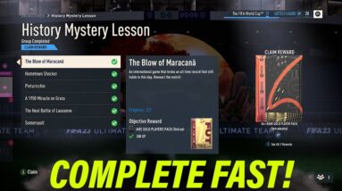 Fastest Way To Complete History Mystery Lesson Objective | Fifa 23 Ultimate Team