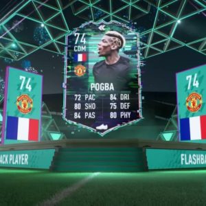 We completed 74 Rated Silver Star  Paul Pogba { FIFA 22 ULTIMATE TEAM }